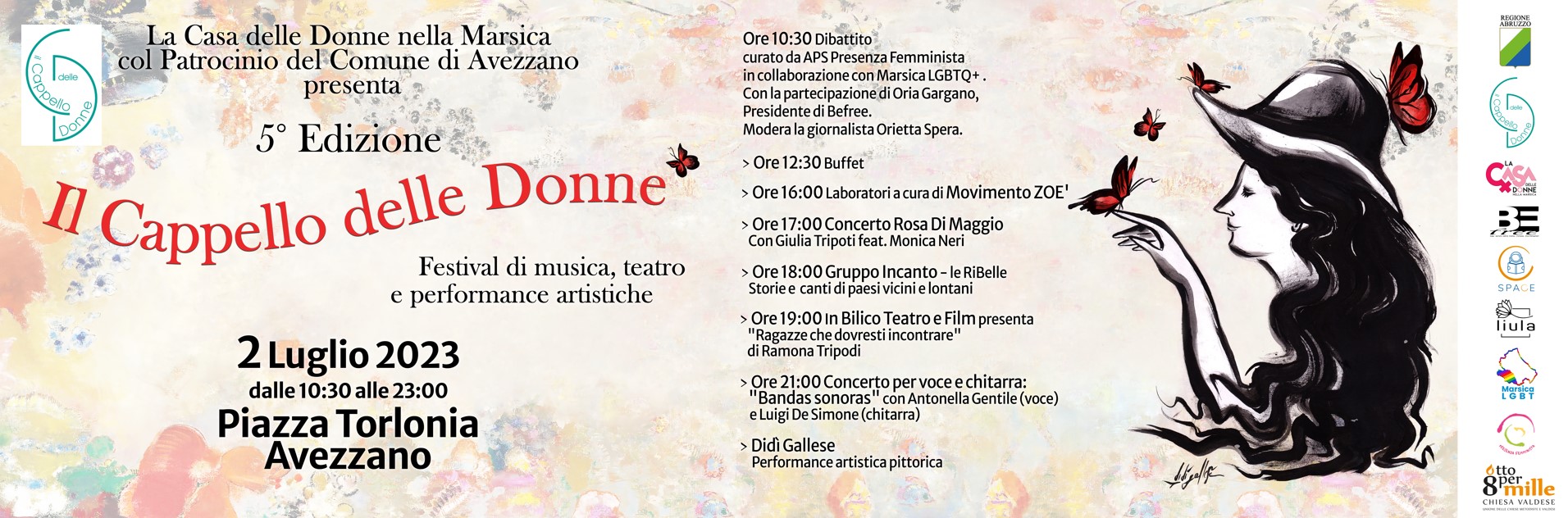 ROSA DI MAGGIO – Giulia Tripoti feat. Monica Neri @ Festival Il Cappello delle Donne, Marsica, Avezzano